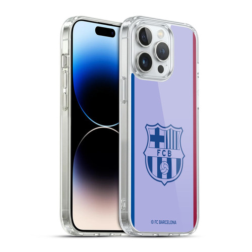 FC Barcelona 2021/22 CREST KIT Away Soft Gel Case for Apple iPhone 14 Pro Max & MagSafe