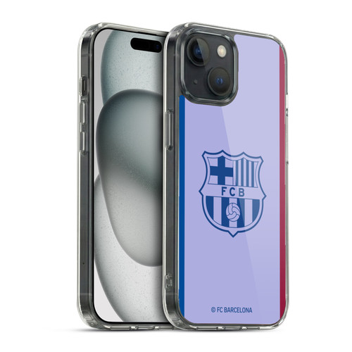 FC Barcelona 2021/22 CREST KIT Away Soft Gel Case for Apple iPhone 15 & MagSafe