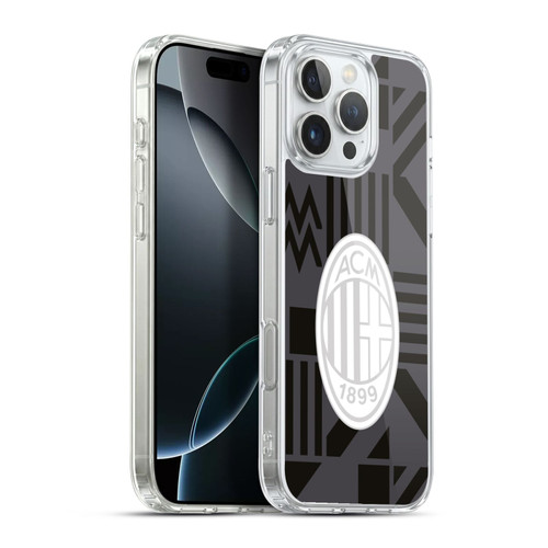 AC Milan 2022/23 Pre Match Kit Soft Gel Case for Apple iPhone 16 Pro Max & MagSafe