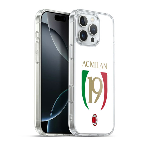AC Milan 2022/23 Scudetto We The Champions Soft Gel Case for Apple iPhone 16 Pro Max & MagSafe