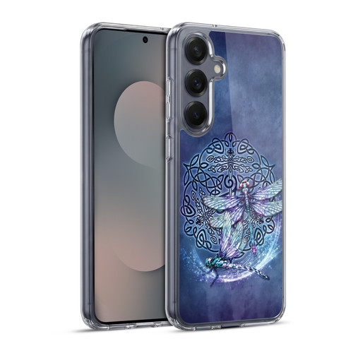 Brigid Ashwood Celtic Wisdom Dragonfly Soft Gel Case for Samsung Galaxy S25+ & MagSafe