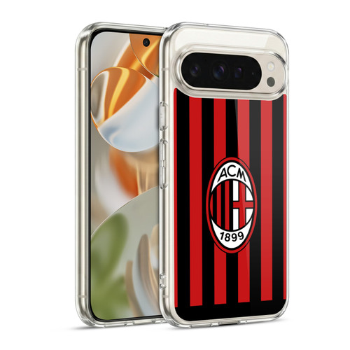 AC Milan 2022/23 Home Kit Soft Gel Case for Google Pixel 9 / Pixel 9 Pro