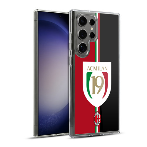 AC Milan 2022/23 Scudetto Champions Soft Gel Case for Samsung Galaxy S23 Ultra 5G & MagSafe