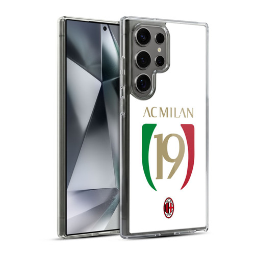 AC Milan 2022/23 Scudetto We The Champions Soft Gel Case for Samsung Galaxy S24 Ultra 5G & MagSafe