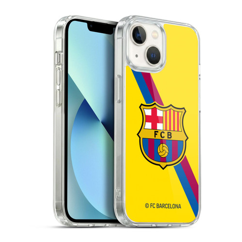 FC Barcelona 2019/20 Crest Kit Away Soft Gel Case for Apple iPhone 13