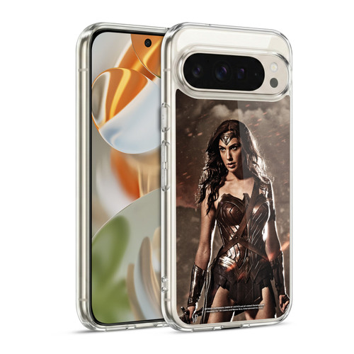 Batman V Superman: Dawn of Justice Graphics Wonder Woman Soft Gel Case for Google Pixel 9 / Pixel 9 Pro
