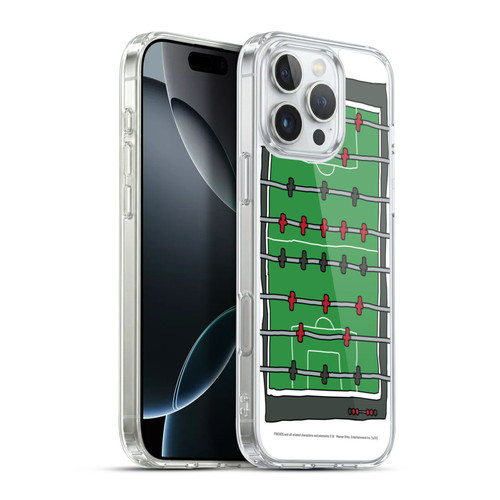 Friends TV Show Key Art Foosball Table Soft Gel Case for Apple iPhone 16 Pro Max & MagSafe