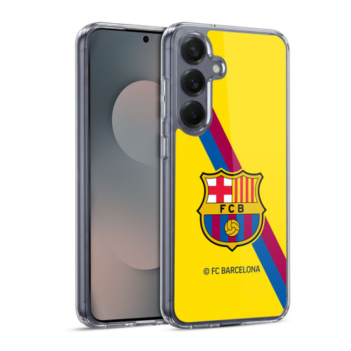 FC Barcelona 2019/20 Crest Kit Away Soft Gel Case for Samsung Galaxy S25 & MagSafe
