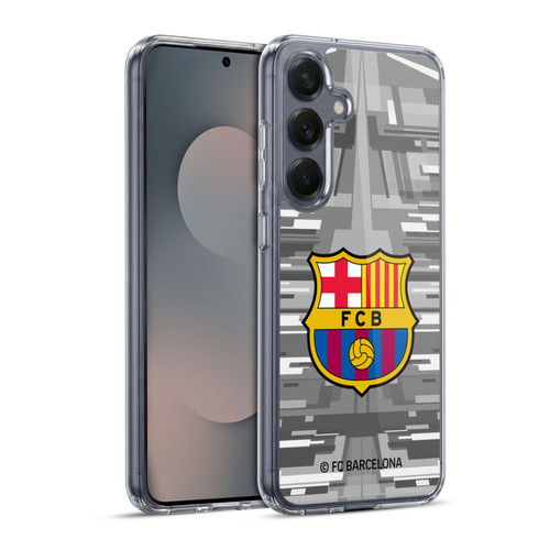 FC Barcelona 2019/20 Crest Kit Away Goalkeeper Soft Gel Case for Samsung Galaxy S25+ & MagSafe