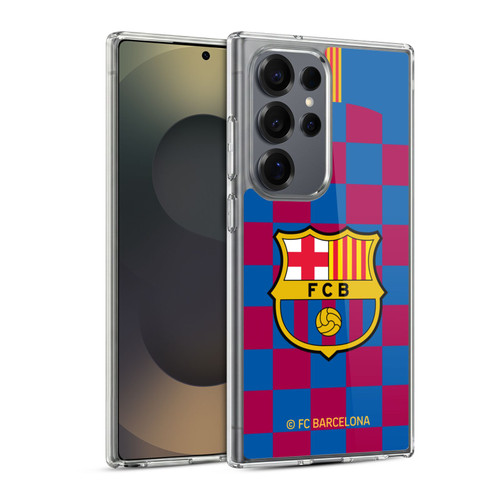FC Barcelona 2019/20 Crest Kit Home Soft Gel Case for Samsung Galaxy S25 Ultra & MagSafe
