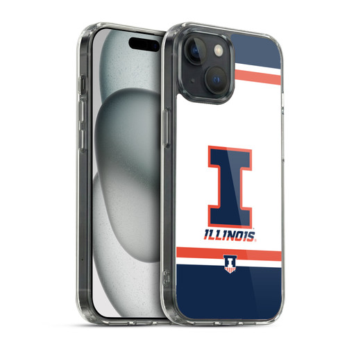 University Of Illinois U Of I University Of Illinois Art Graphics 1 Soft Gel Case for Apple iPhone 15 & MagSafe