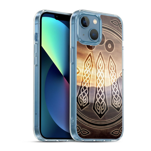 Brigid Ashwood Celtic Wisdom 3 Awen Soft Gel Case for Apple iPhone 13 Mini & MagSafe