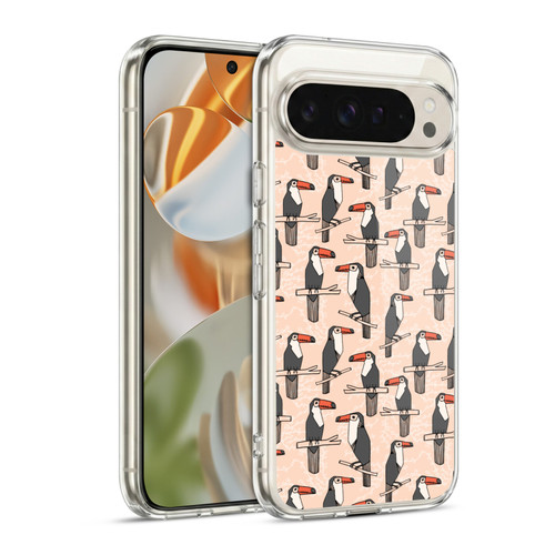 Andrea Lauren Design Birds Toucan Soft Gel Case for Google Pixel 9 / Pixel 9 Pro