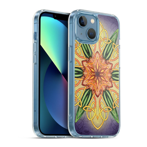 Brigid Ashwood Celtic Wisdom 3 Daffodil Soft Gel Case for Apple iPhone 13 Mini & MagSafe