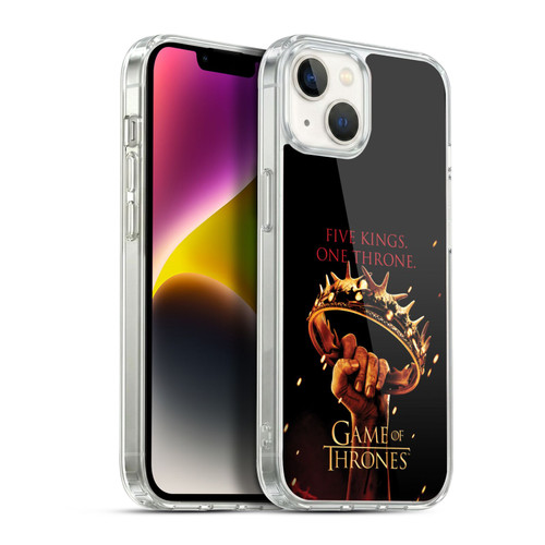 HBO Game of Thrones Key Art One Throne Soft Gel Case for Apple iPhone 14 Plus & MagSafe