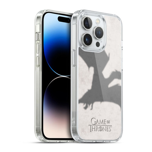 HBO Game of Thrones Key Art Dragon Soft Gel Case for Apple iPhone 14 Pro & MagSafe