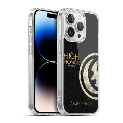 HBO Game of Thrones House Mottos Arryn Soft Gel Case for Apple iPhone 14 Pro & MagSafe