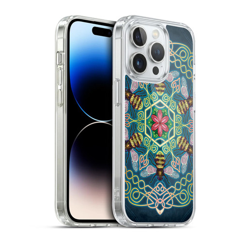 Brigid Ashwood Celtic Wisdom 3 Bees Soft Gel Case for Apple iPhone 13 Pro & MagSafe
