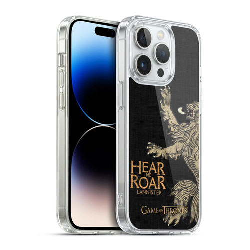 HBO Game of Thrones House Mottos Lannister Soft Gel Case for Apple iPhone 14 Pro & MagSafe