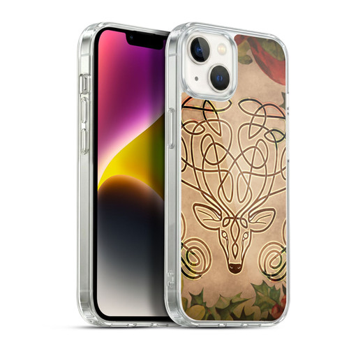 Brigid Ashwood Celtic Wisdom 3 Stag Soft Gel Case for Apple iPhone 14 Plus & MagSafe