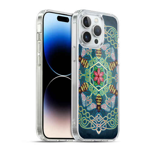 Brigid Ashwood Celtic Wisdom 3 Bees Soft Gel Case for Apple iPhone 14 Pro Max & MagSafe