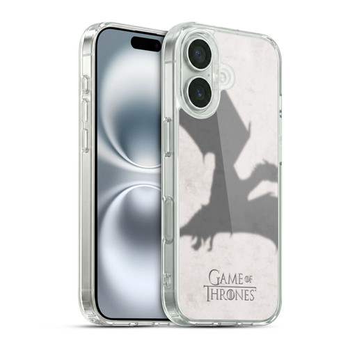 HBO Game of Thrones Key Art Dragon Soft Gel Case for Apple iPhone 16 & MagSafe
