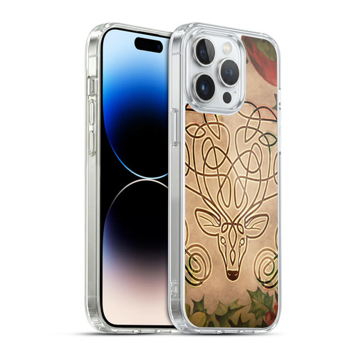 Brigid Ashwood Celtic Wisdom 3 Stag Soft Gel Case for Apple iPhone 14 Pro Max & MagSafe