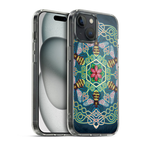 Brigid Ashwood Celtic Wisdom 3 Bees Soft Gel Case for Apple iPhone 15 & MagSafe