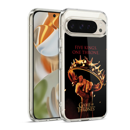 HBO Game of Thrones Key Art One Throne Soft Gel Case for Google Pixel 9 / Pixel 9 Pro