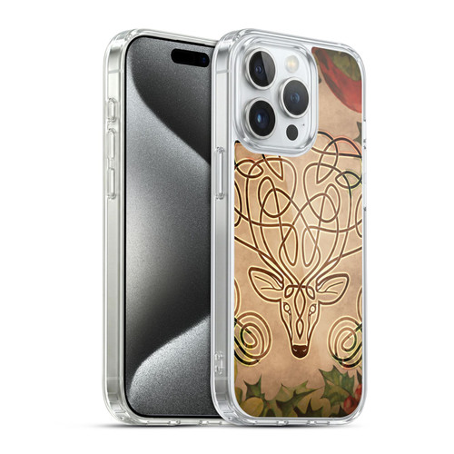 Brigid Ashwood Celtic Wisdom 3 Stag Soft Gel Case for Apple iPhone 15 Pro & MagSafe