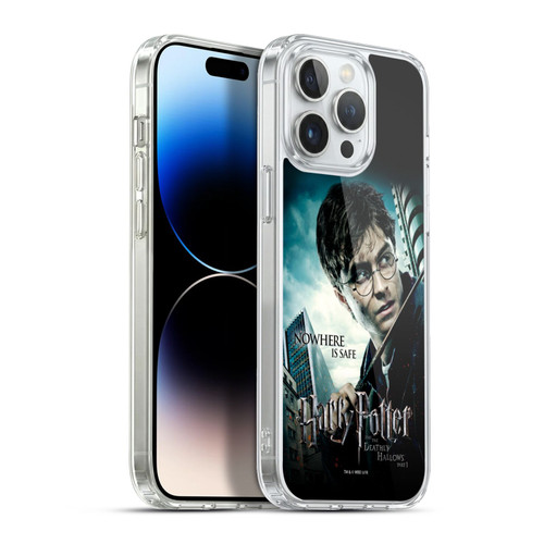 Harry Potter Deathly Hallows VII Potrait Soft Gel Case for Apple iPhone 13 Pro Max & MagSafe