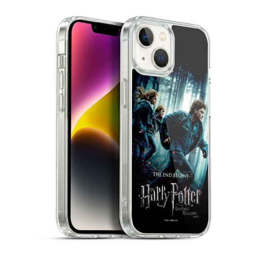 Harry Potter Deathly Hallows VII Group Soft Gel Case for Apple iPhone 14