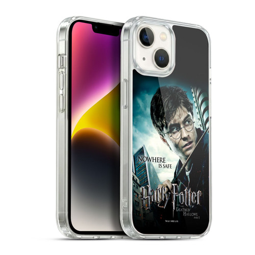 Harry Potter Deathly Hallows VII Potrait Soft Gel Case for Apple iPhone 14