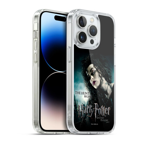 Harry Potter Deathly Hallows VII Bellatrix Lestrange Soft Gel Case for Apple iPhone 14 Pro & MagSafe