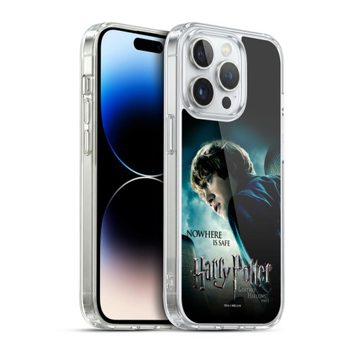 Harry Potter Deathly Hallows VII Ron Weasley Soft Gel Case for Apple iPhone 14 Pro & MagSafe