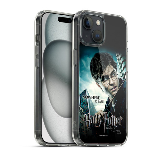Harry Potter Deathly Hallows VII Potrait Soft Gel Case for Apple iPhone 15 & MagSafe