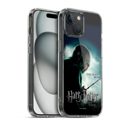 Harry Potter Deathly Hallows VII Voldemort Soft Gel Case for Apple iPhone 15 & MagSafe