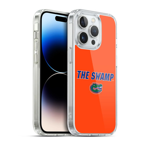 University Of Florida UF University of Florida Art The Swamp Soft Gel Case for Apple iPhone 13 Pro & MagSafe