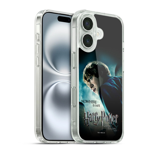 Harry Potter Deathly Hallows VII Ron Weasley Soft Gel Case for Apple iPhone 16 & MagSafe