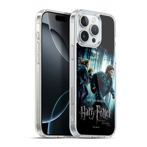 Harry Potter Deathly Hallows VII Group Soft Gel Case for Apple iPhone 16 Pro Max & MagSafe