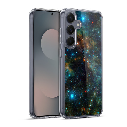 Cosmo18 Space Star Formation Soft Gel Case for Samsung Galaxy S25+ & MagSafe