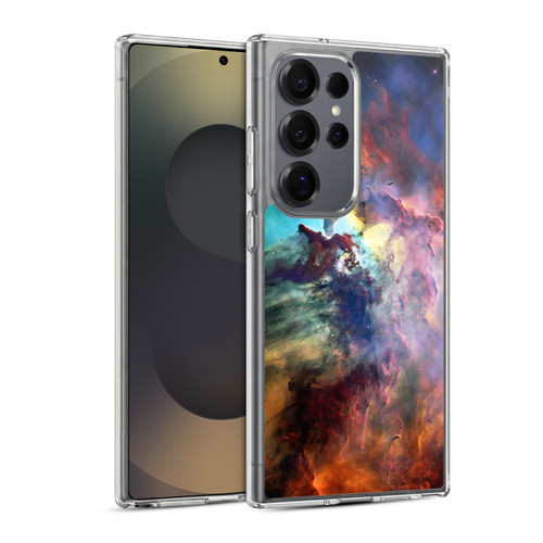 Cosmo18 Space Lagoon Nebula Soft Gel Case for Samsung Galaxy S25 Ultra & MagSafe