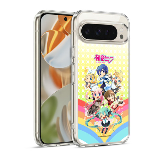 Hatsune Miku Virtual Singers Rainbow Soft Gel Case for Google Pixel 9 / Pixel 9 Pro