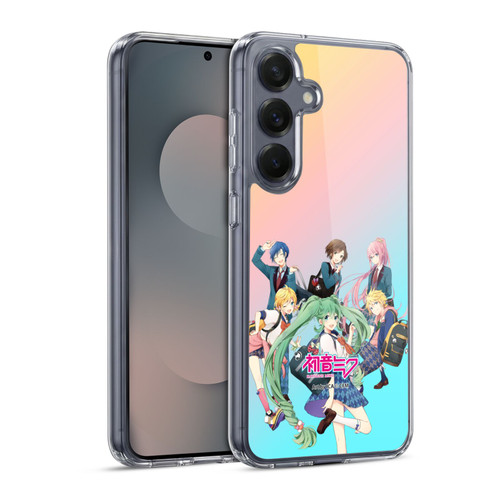 Hatsune Miku Virtual Singers High School Soft Gel Case for Samsung Galaxy S25 & MagSafe