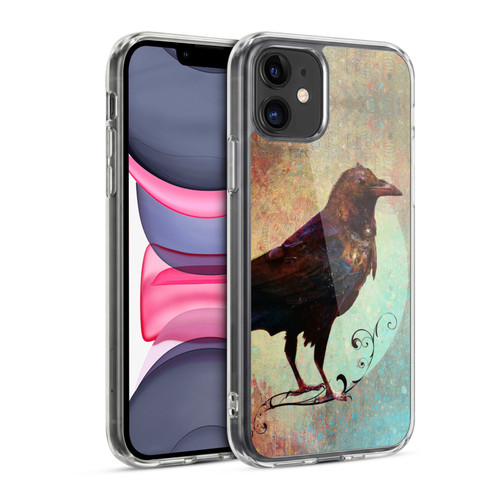 Jena DellaGrottaglia Animals Crow Soft Gel Case for Apple iPhone 11
