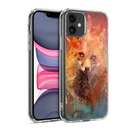 Jena DellaGrottaglia Animals Fox Soft Gel Case for Apple iPhone 11