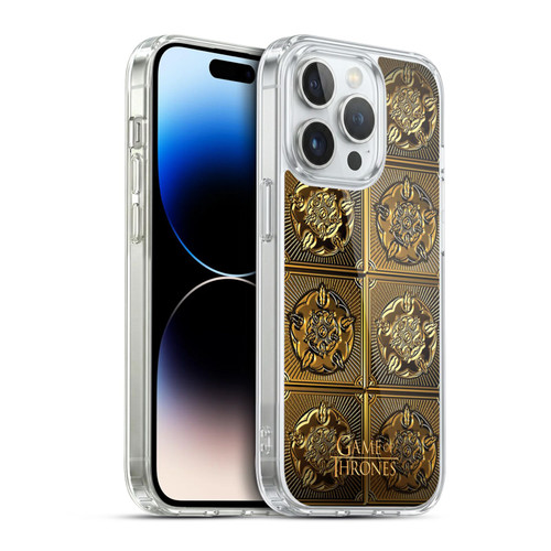 HBO Game of Thrones Golden Sigils Tyrell Soft Gel Case for Apple iPhone 14 Pro & MagSafe