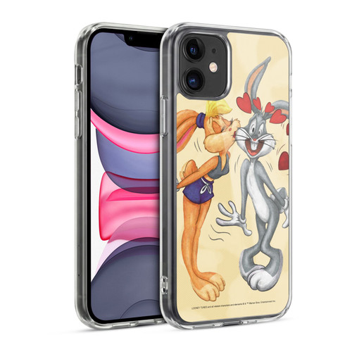 Looney Tunes Season Bugs Bunny And Lola Bunny Soft Gel Case for Apple iPhone 11