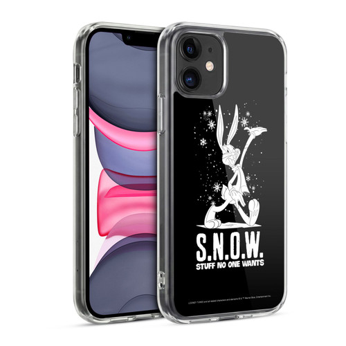 Looney Tunes Season Bugs Bunny Snow Soft Gel Case for Apple iPhone 11