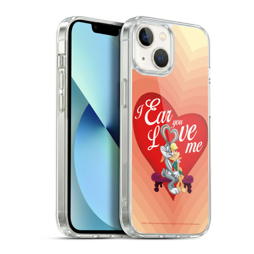 Looney Tunes Season Bugs Bunny Love Lola Bunny Soft Gel Case for Apple iPhone 13